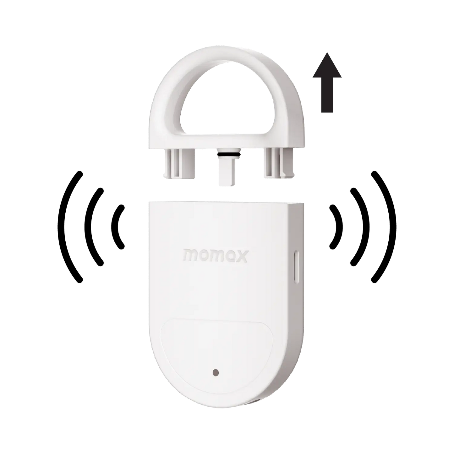 PinBuzz Rechargeable Anti-Theft Personal Alarm With Find My Locator