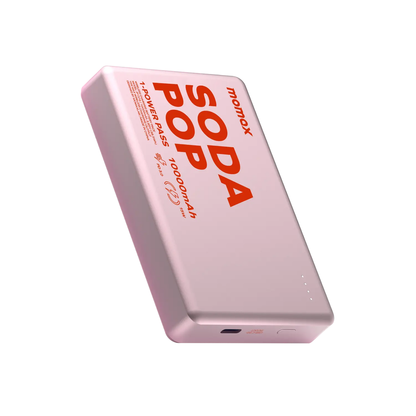 1-Power Pass Magnetic Wireless Power Bank 10000mAh