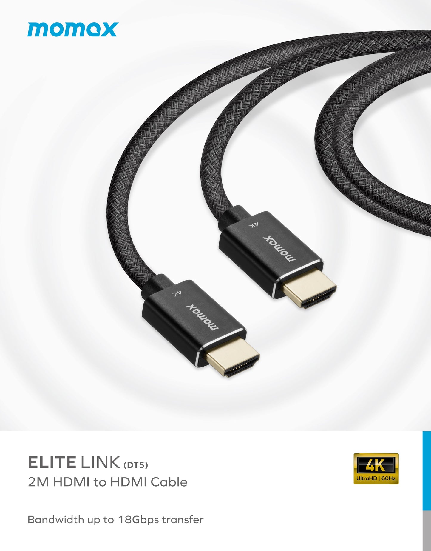 EliteLink HDMI 2.0 Braided Cable 2m