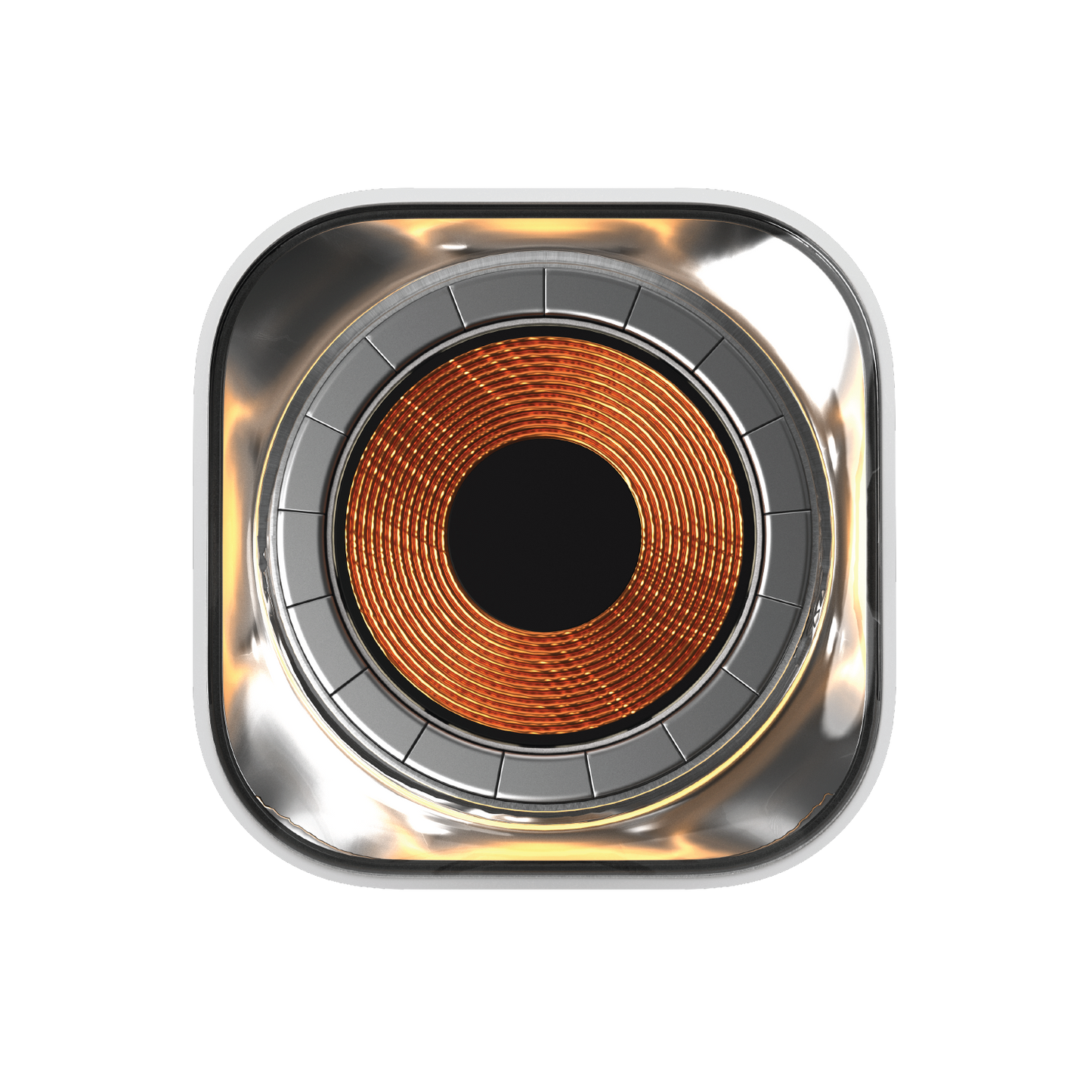 1-Charge Flow Magnetic Wireless Charging Car Mount 15W