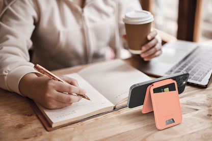 1-Wallet Magnetic Card Holder With Stand