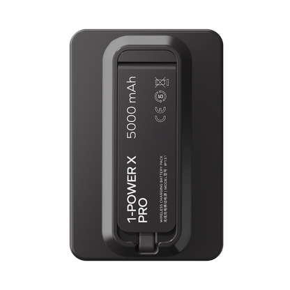 1-Power X Pro Magnetic Wireless Power Bank 5000mAh With Built-In USB-C Cable