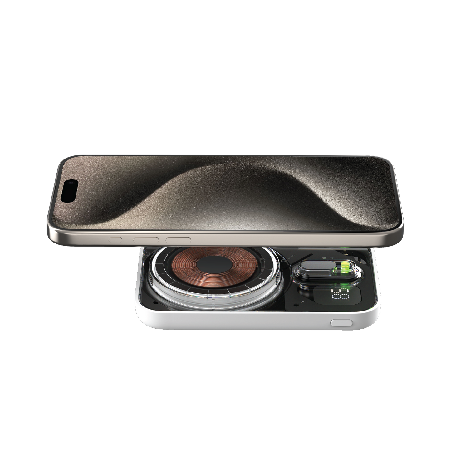 1-Power Flow Wireless Power Bank 5000mAh