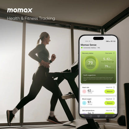 1-Sense Multi-Functional Health Tracking Smart Ring