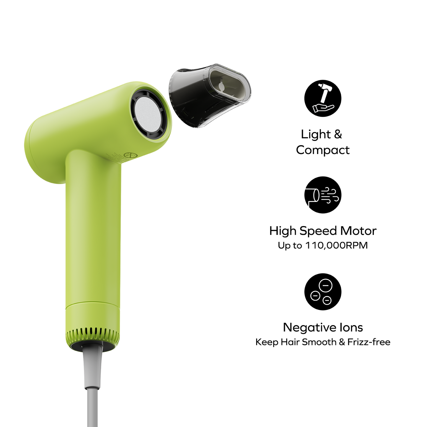 1-Care Hair Mini Ultra Speed Ion Hair Dryer