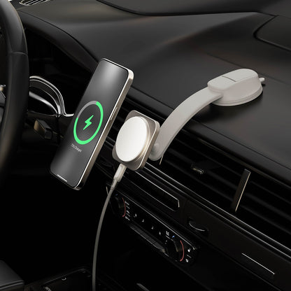 Q2.Mag Qi2 Magnetic Wireless Charging Car Mount 15W