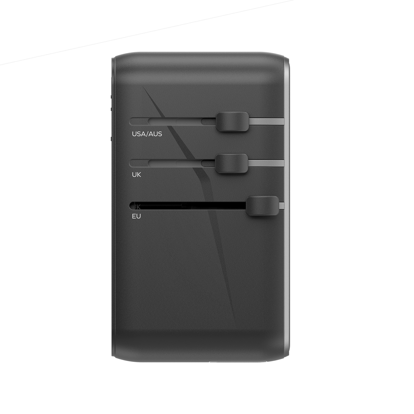 1-World Universal 4-Port Travel GaN Charger 100W