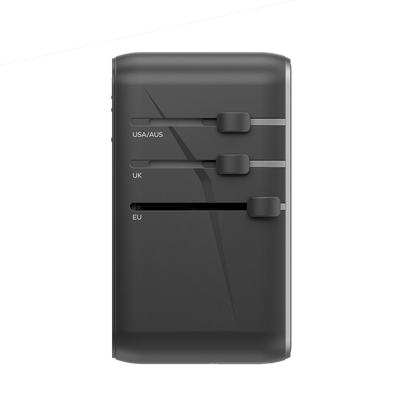 1-World Universal 4-Port Travel GaN Charger 100W