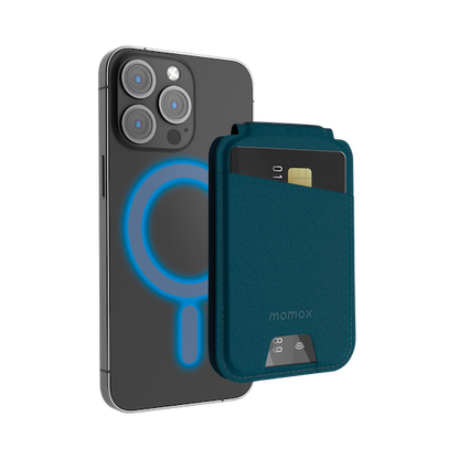 1-Wallet Magnetic Card Holder With Stand