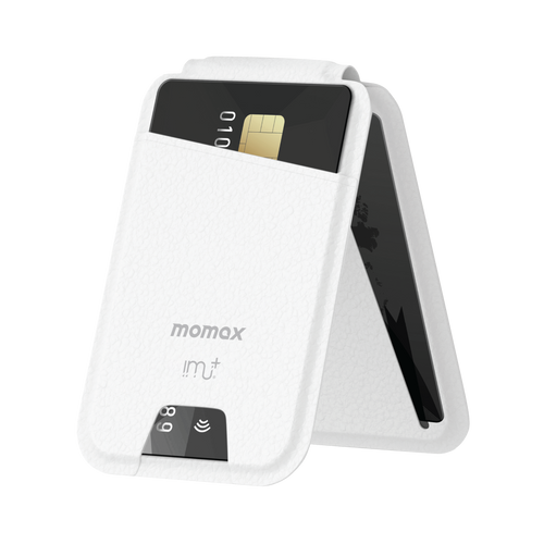 1-Wallet Vegan Leather Magnetic Card Holder with Stand