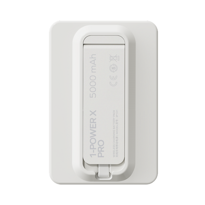 1-Power X Pro Magnetic Wireless Power Bank 5000mAh With Built-In USB-C Cable