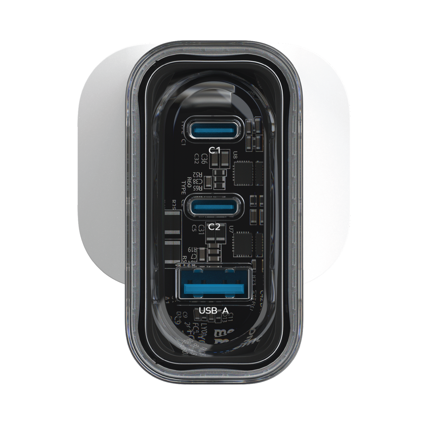 1-Charge Flow+ 3-Port GaN Charger 80W