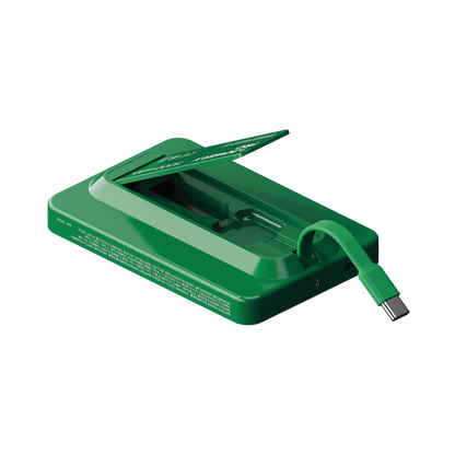 1-Power X Pro Magnetic Wireless Power Bank 5000mAh With Built-In USB-C Cable