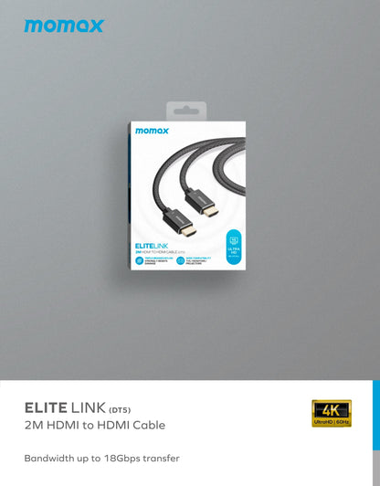 EliteLink HDMI 2.0 Braided Cable 2m
