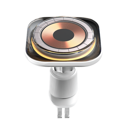 1-Charge Flow Magnetic Wireless Charging Car Mount 15W