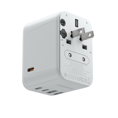 1-World 5-Port Travel Charger 35W