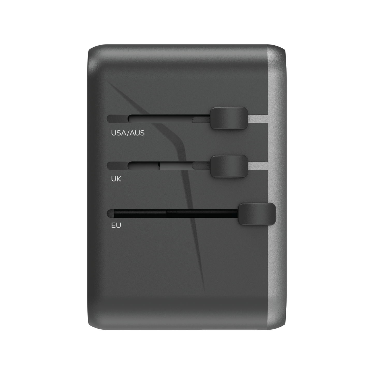 1-World Universal 5-Port Travel GaN Charger 70W