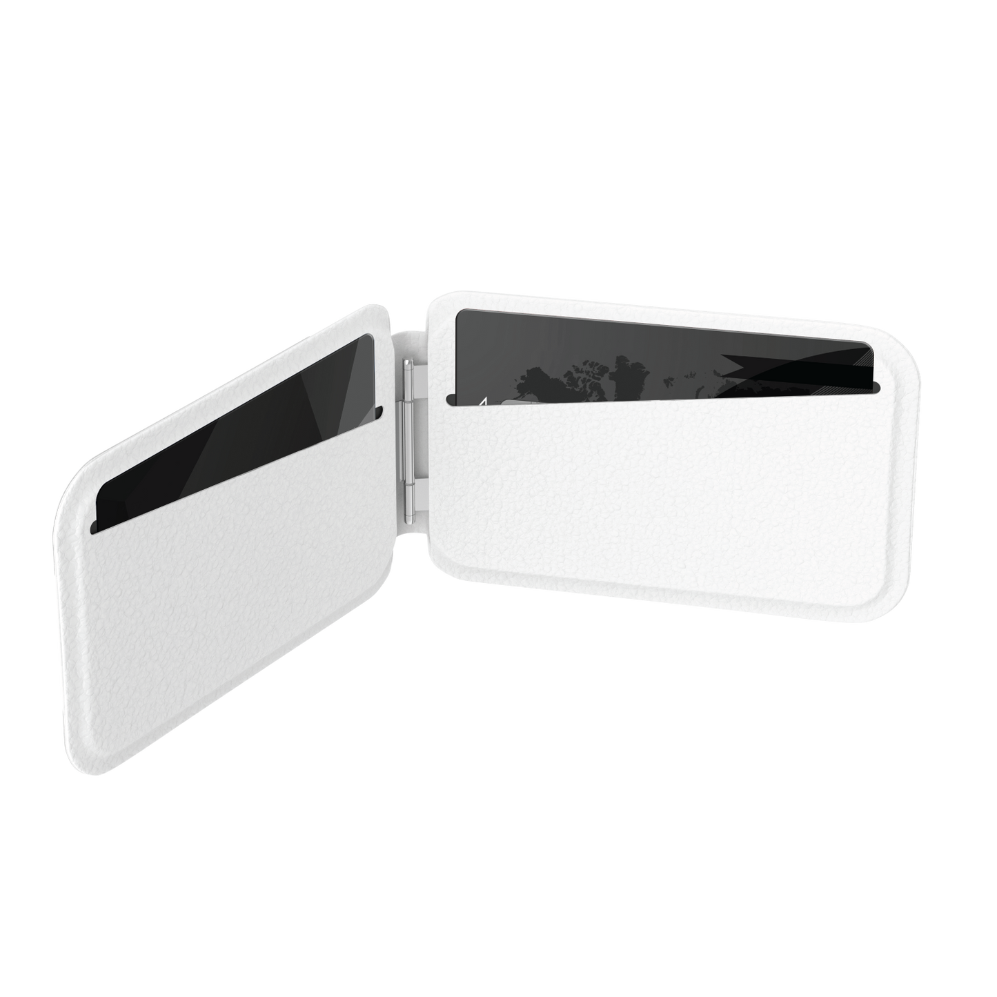 1-Wallet Vegan Leather Magnetic Card Holder with Stand