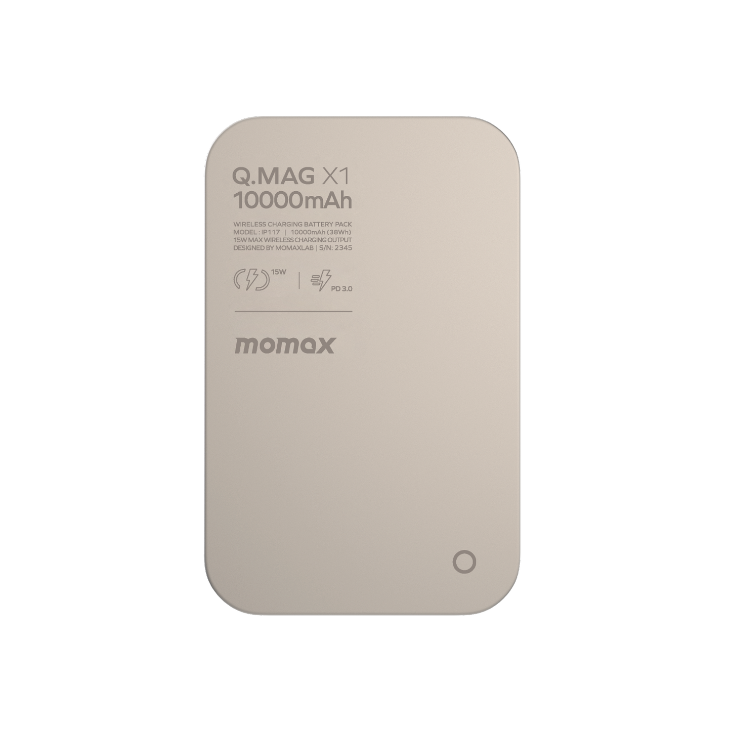 Q.Mag X1 Magnetic Wireless Power Bank 10000mAh