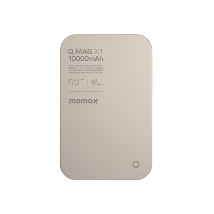 Q.Mag X1 Magnetic Wireless Power Bank 10000mAh