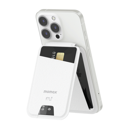 1-Wallet Vegan Leather Magnetic Card Holder with Stand