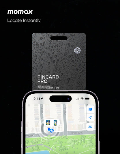 PinCard Pro Rechargeable Find My Locator