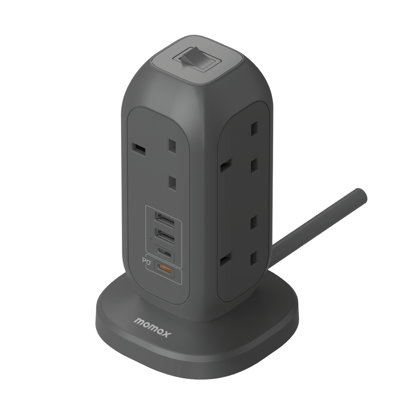 OnePlug 7-Outlet Power Strip With USB ports