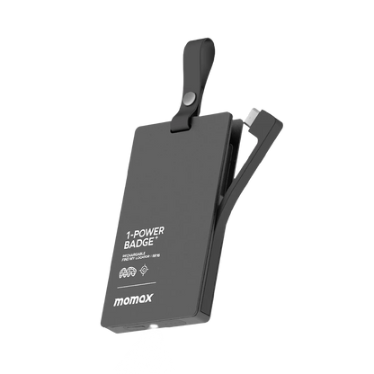 1-Power Badge+ Emergency Power Bank With Find My Locator