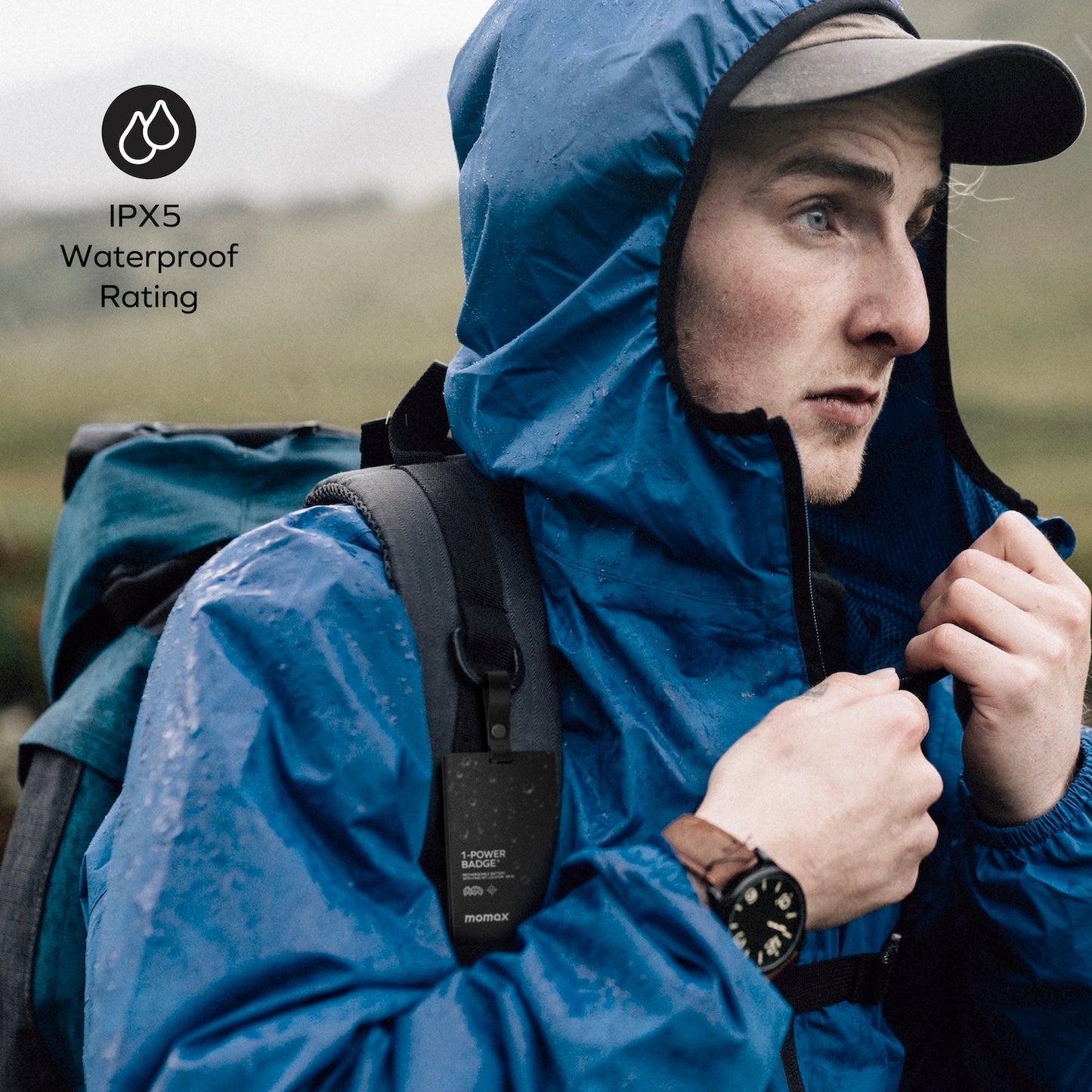 1-Power Badge+ Emergency Power Bank With Find My Locator