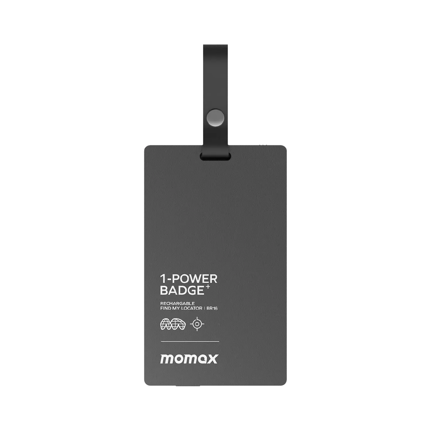 1-Power Badge+ Emergency Power Bank With Find My Locator