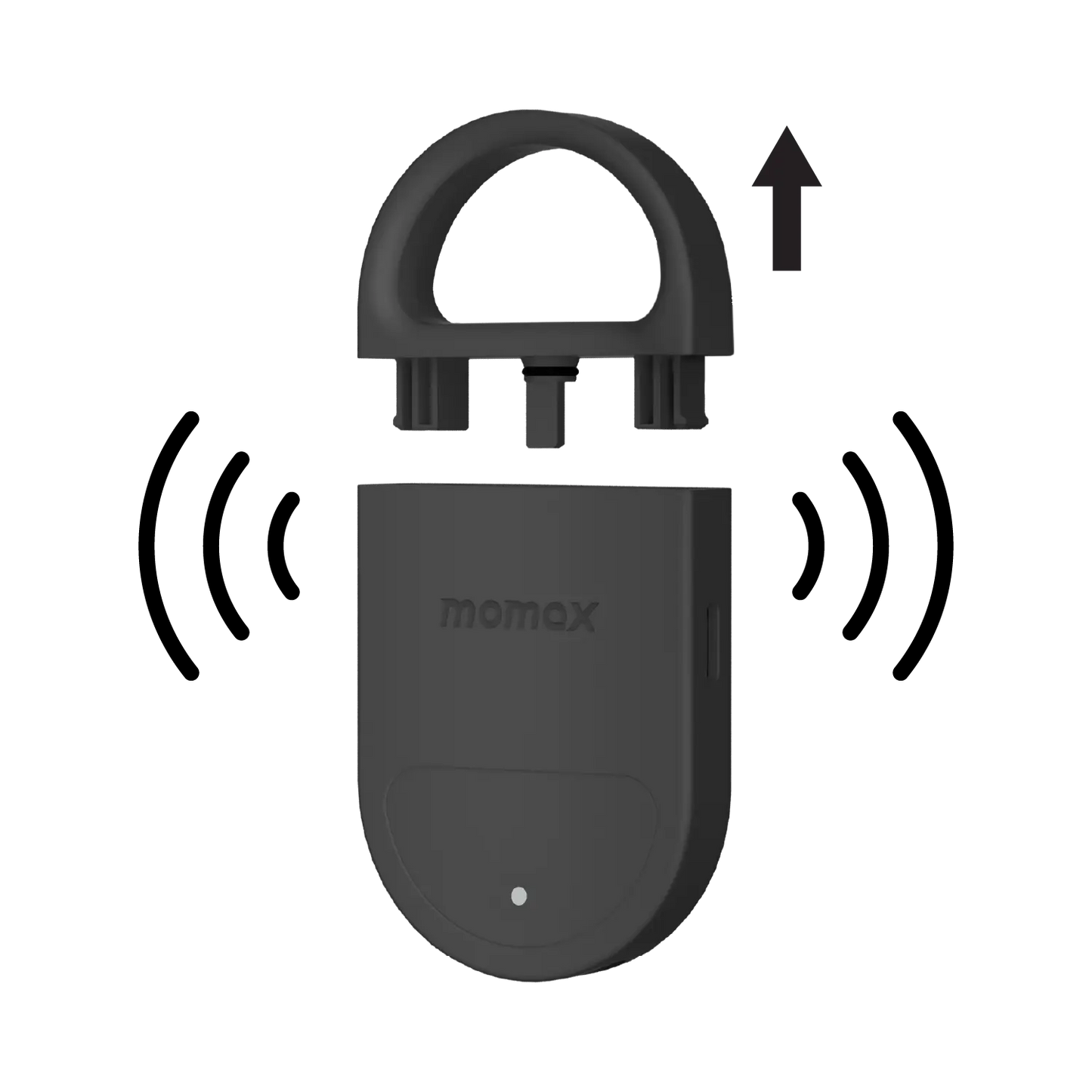 PinBuzz Rechargeable Anti-Theft Personal Alarm With Find My Locator