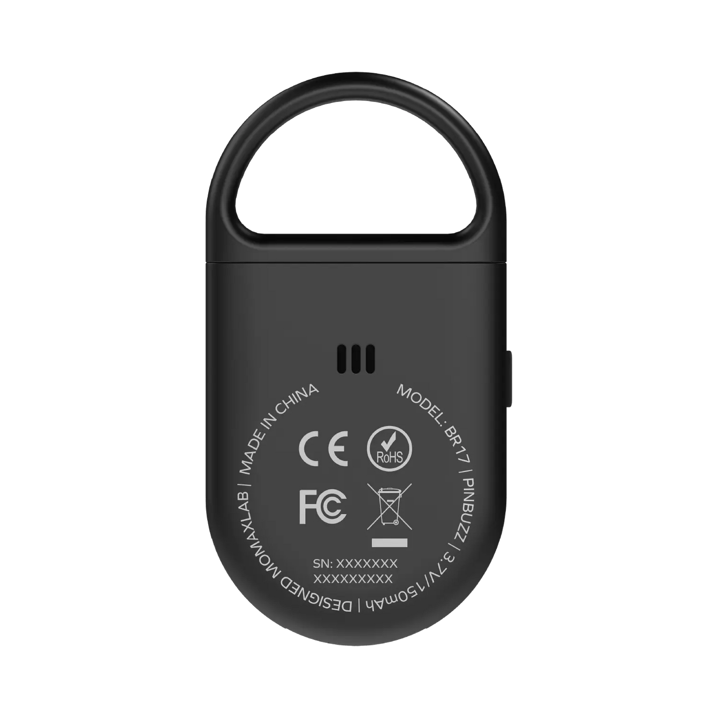 PinBuzz Rechargeable Anti-Theft Personal Alarm With Find My Locator