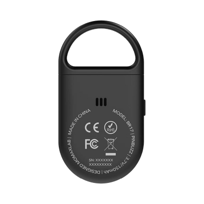 PinBuzz Rechargeable Anti-Theft Personal Alarm With Find My Locator