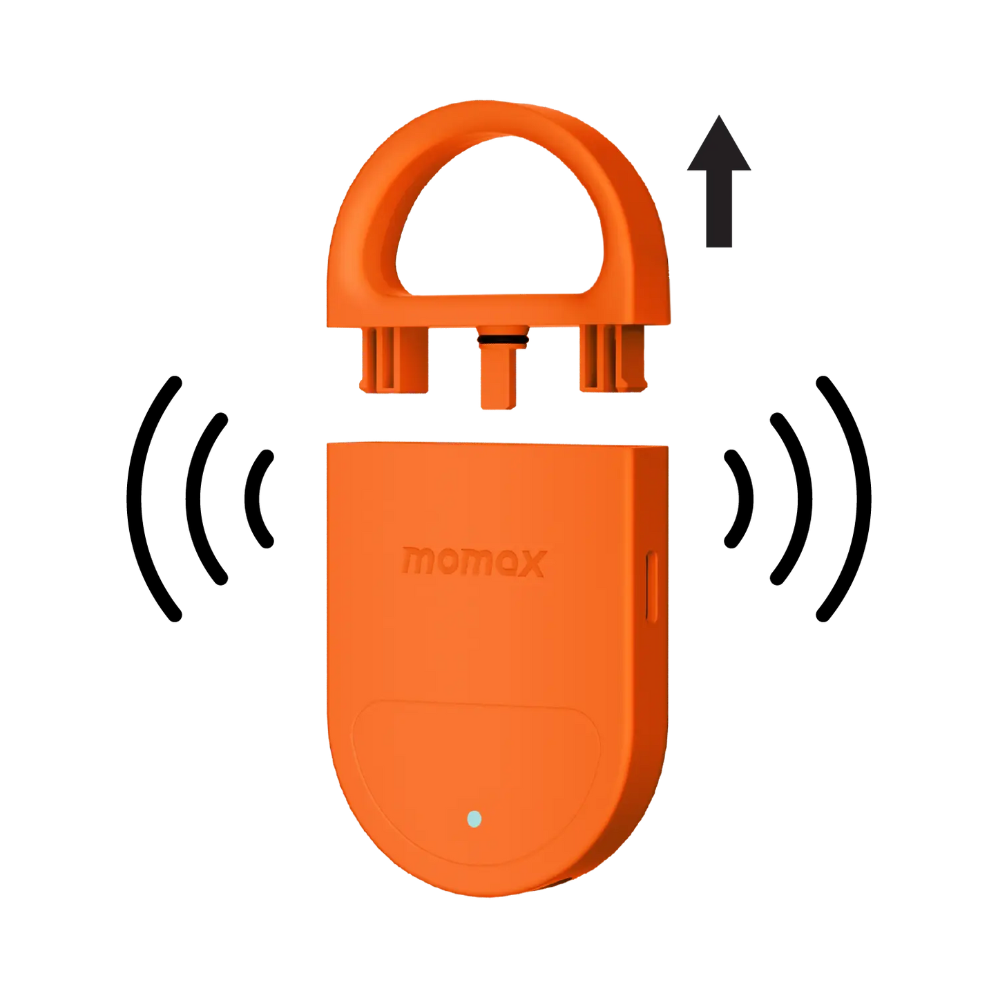 PinBuzz Rechargeable Anti-Theft Personal Alarm With Find My Locator