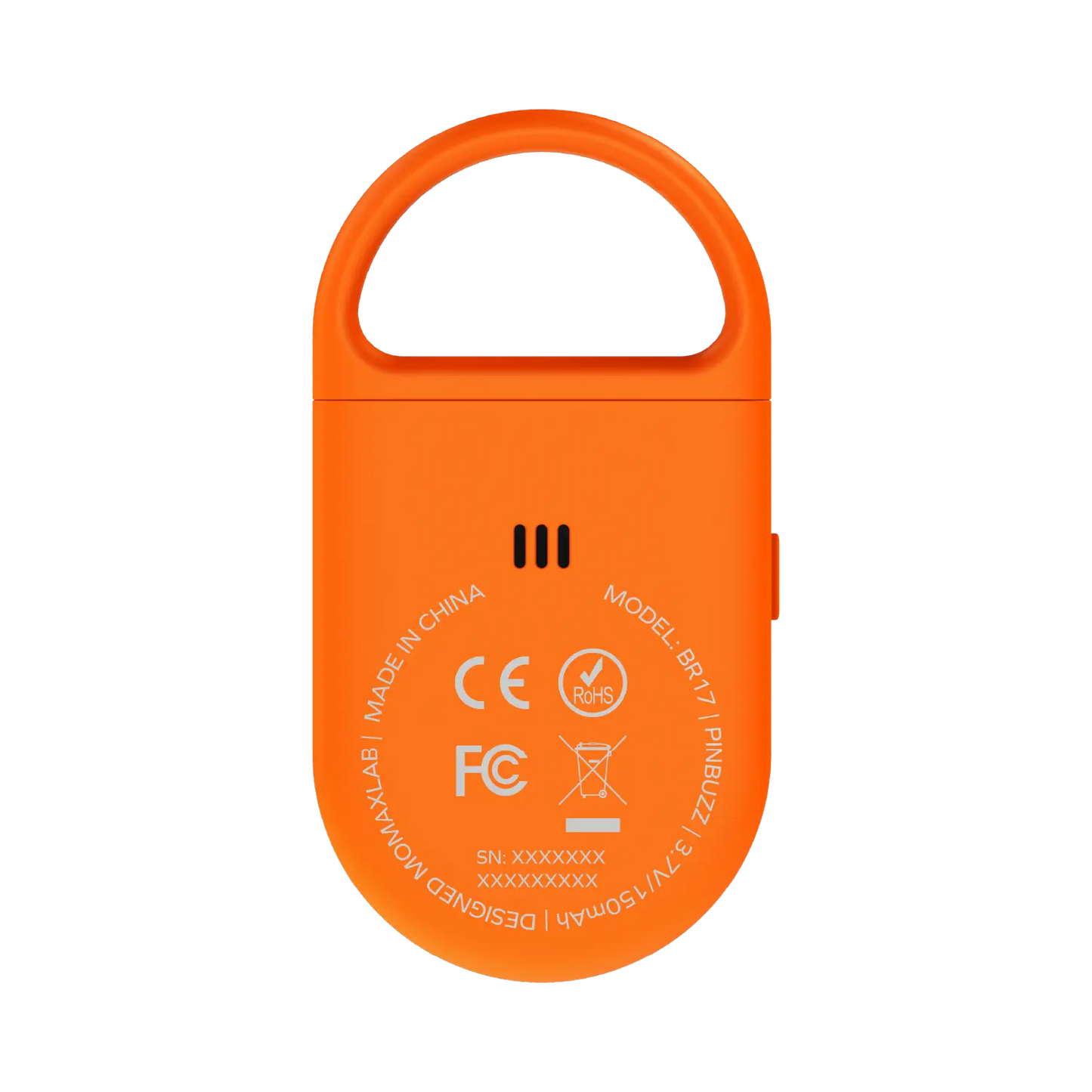 PinBuzz Rechargeable Anti-Theft Personal Alarm With Find My Locator