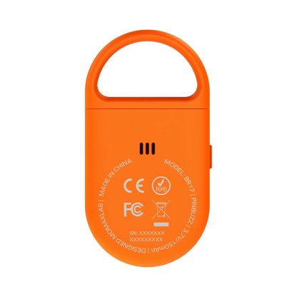 PinBuzz Rechargeable Anti-Theft Personal Alarm With Find My Locator