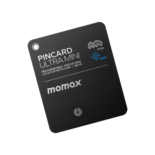 PinCard Ultra Mini Rechargeable Find My Mini Locator with UWB