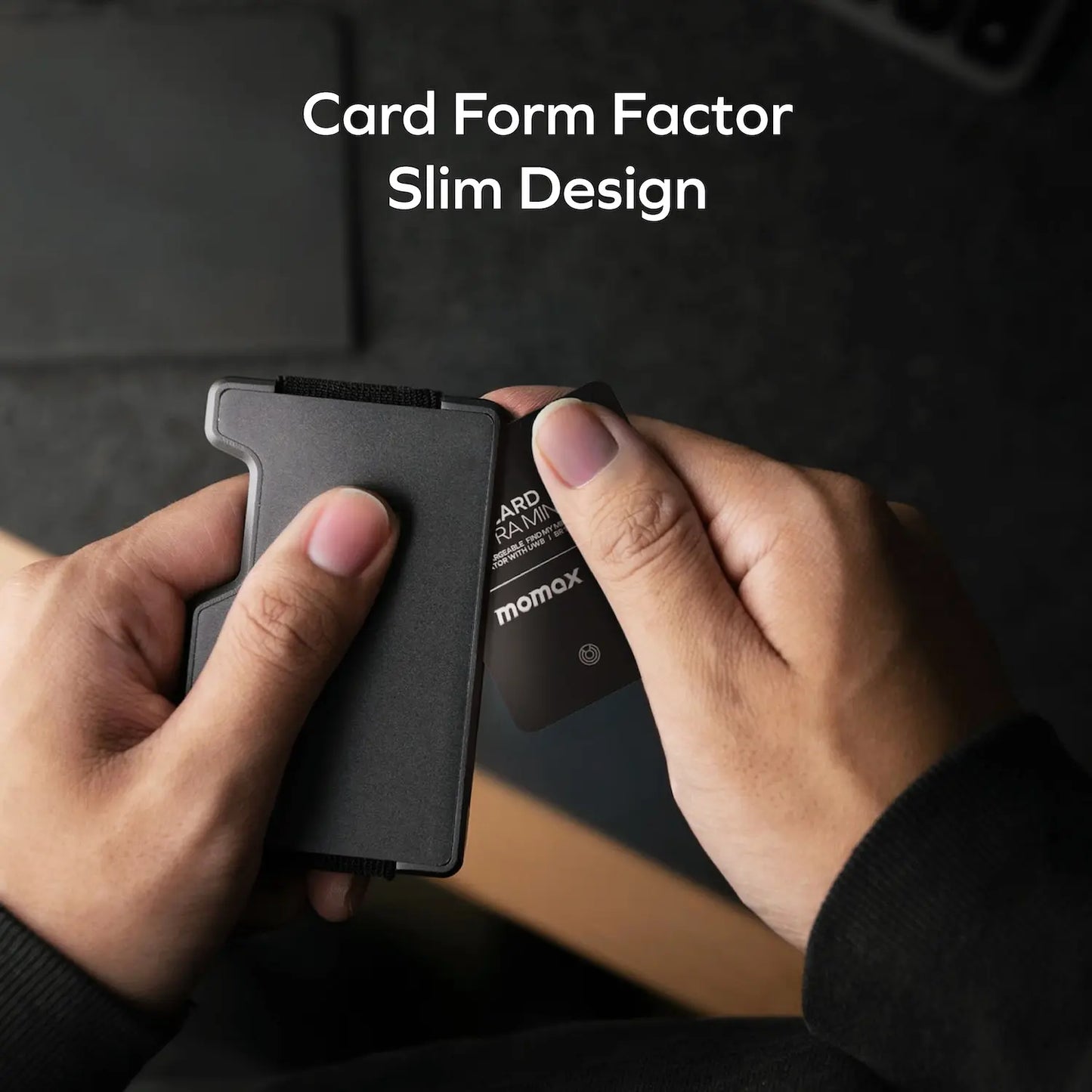 PinCard Ultra Mini Rechargeable Find My Mini Locator with UWB