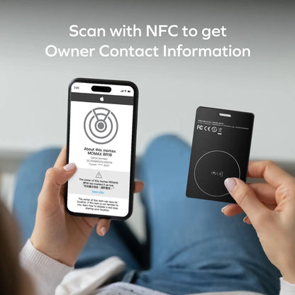 PinCard Ultra Rechargeable Find My Locator with UWB