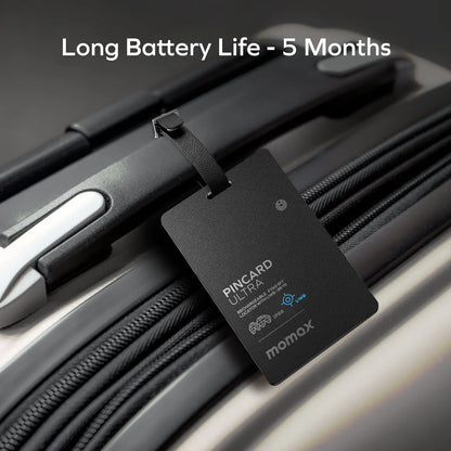 PinCard Ultra Rechargeable Find My Locator with UWB