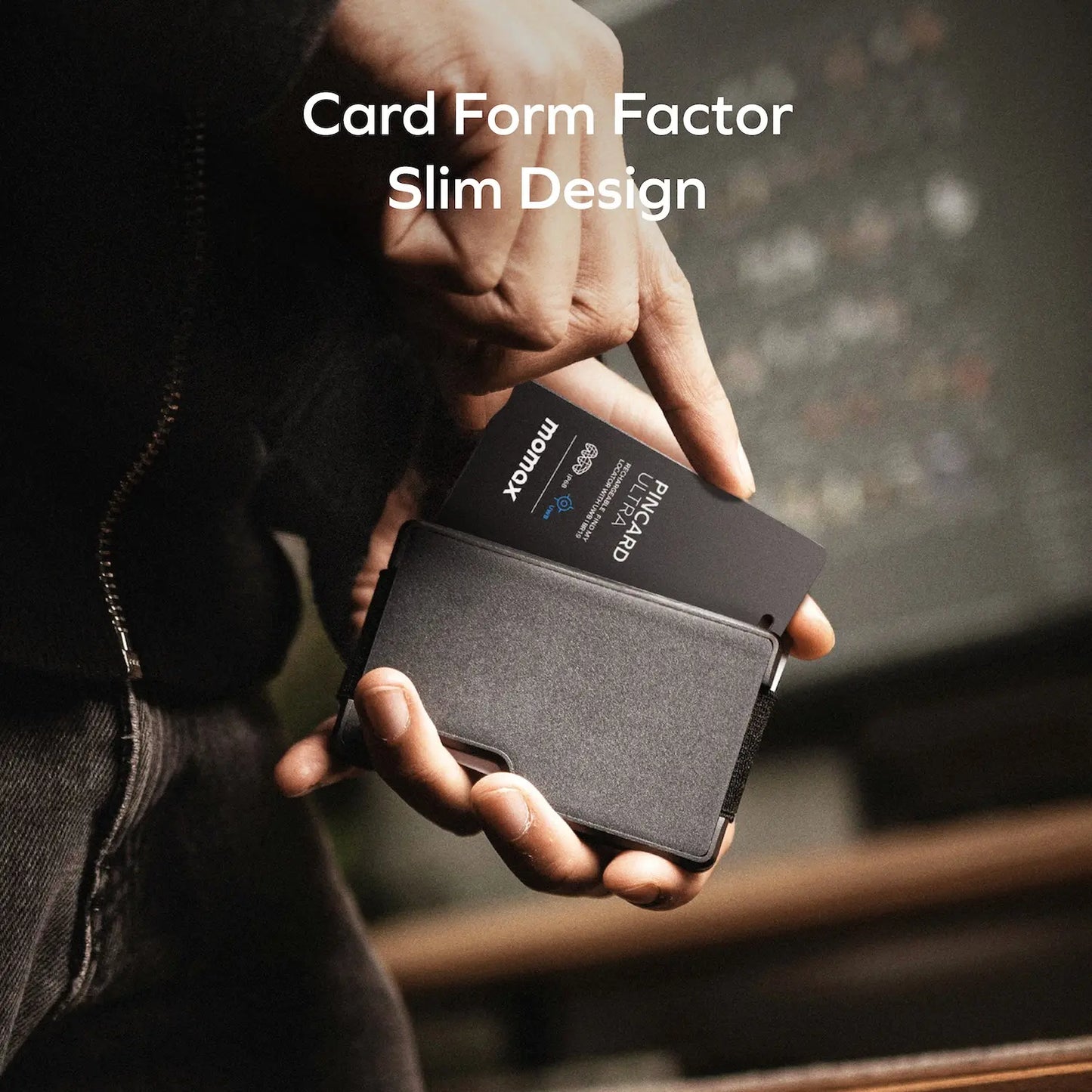 PinCard Ultra Rechargeable Find My Locator with UWB