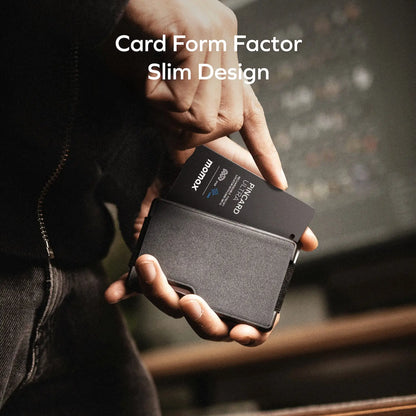 PinCard Ultra Rechargeable Find My Locator with UWB