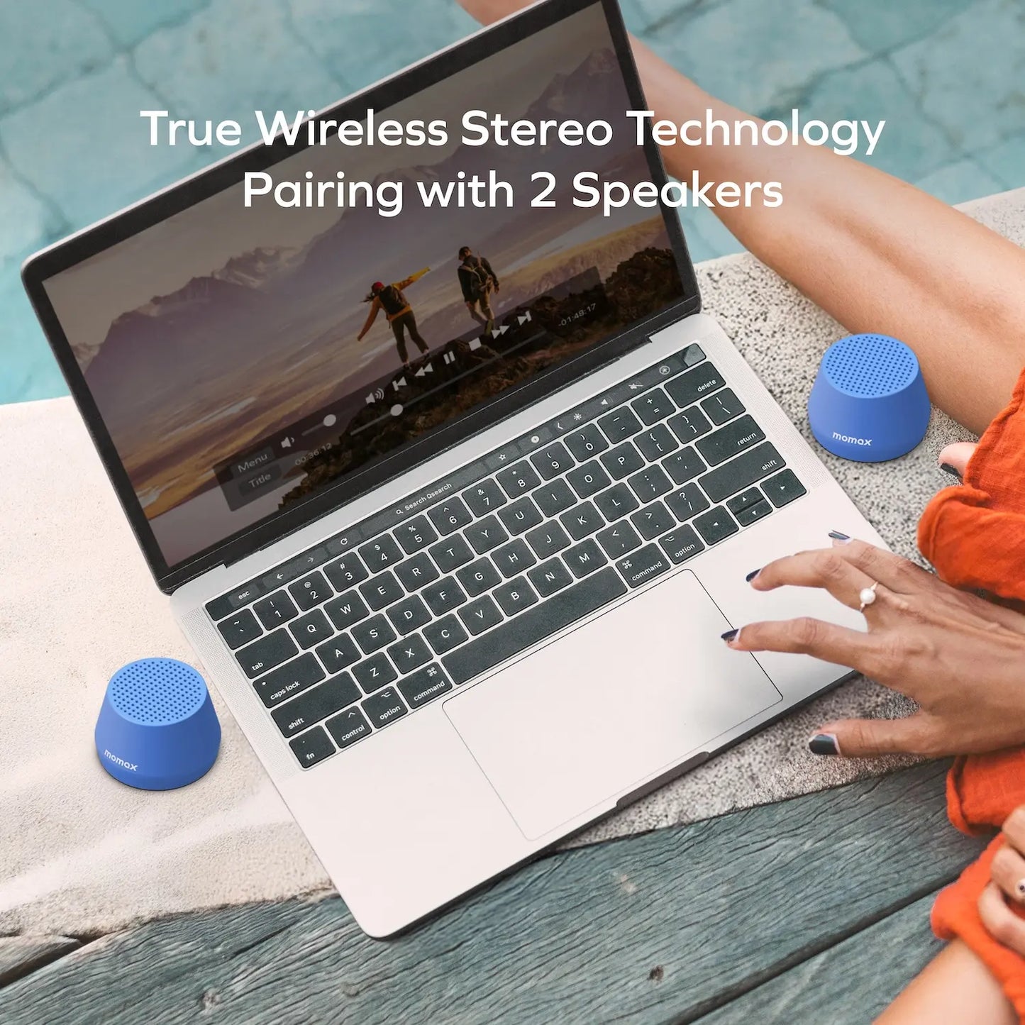 1-Vibe Go Lite Magnetic Wireless Speaker