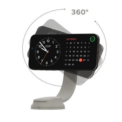 Q2.Mag Qi2 Magnetic Wireless Charging Car Mount 15W