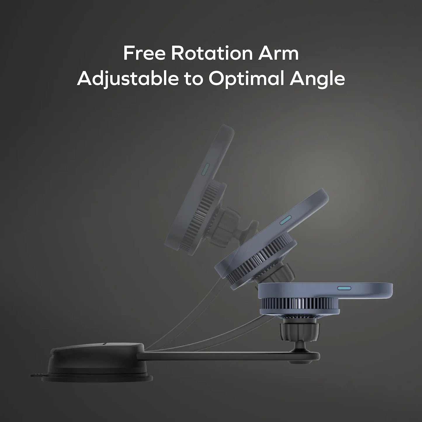 1-Move Q.Mag 25W Magnetic Wireless Charging Car Mount