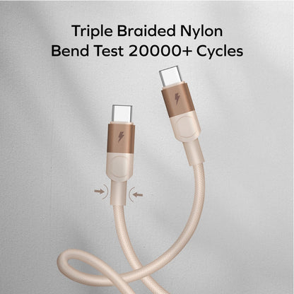 Mag.Link Magnetic USB-C to 2 USB-Cs Cable 100W 2m