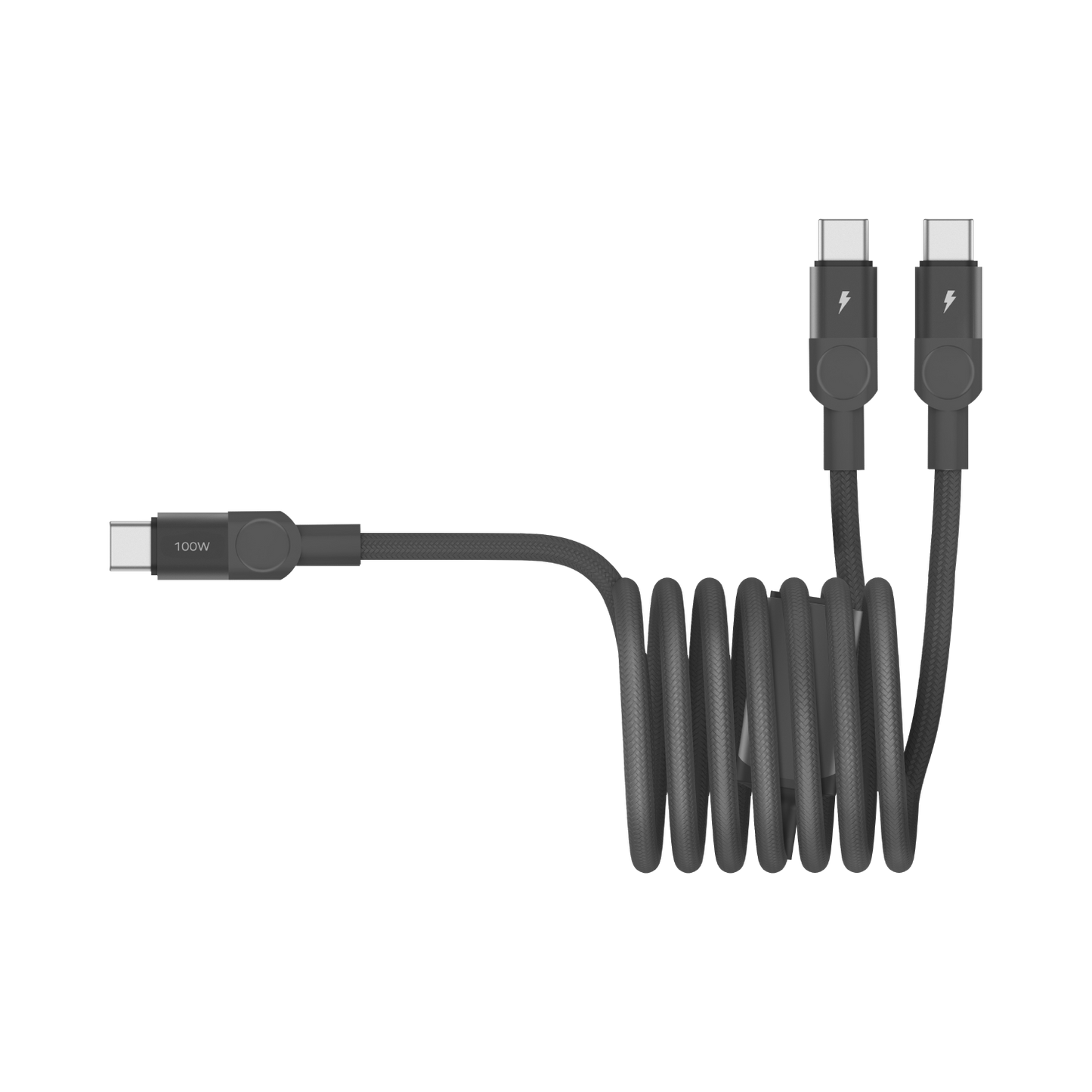 Mag.Link Magnetic USB-C to 2 USB-Cs Cable 100W 2m