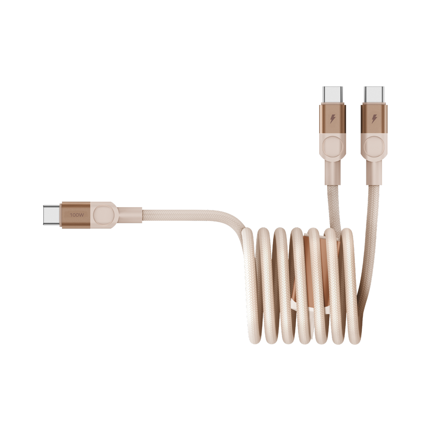 Mag.Link Magnetic USB-C to 2 USB-Cs Cable 100W 2m