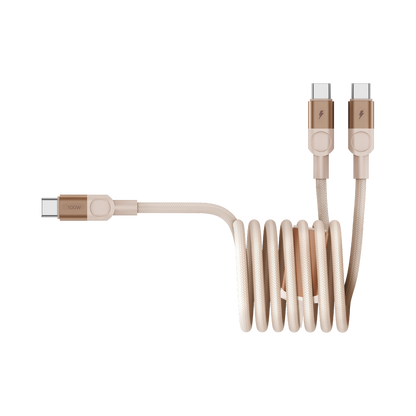 Mag.Link Magnetic USB-C to 2 USB-Cs Cable 100W 2m