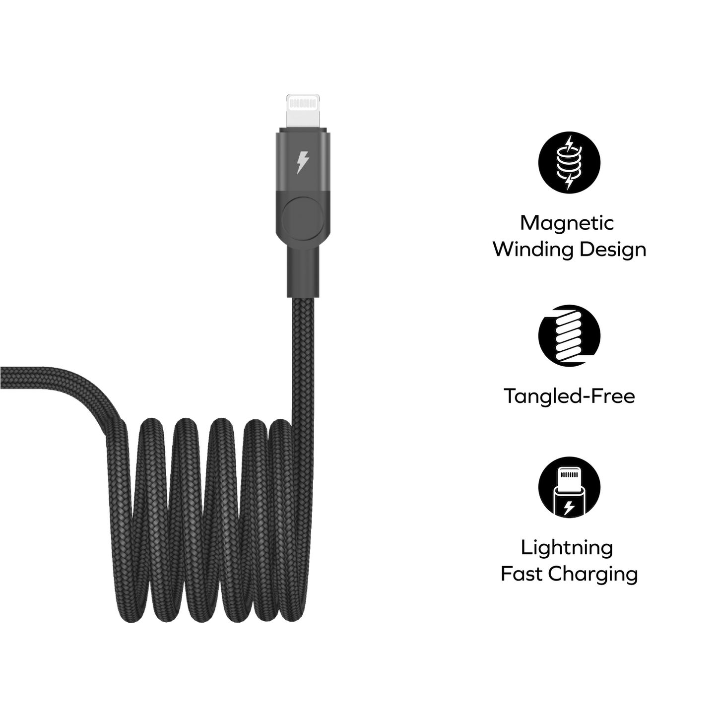 Mag.Link Magnetic USB-C to Lightning Cable 60W Up to 2m